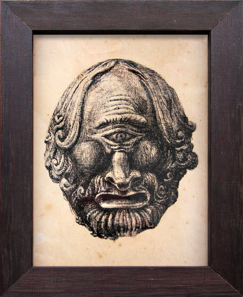 Cyclops Art Print – Mythological Greek Giant Wall Decor, 8x10 Archival Print