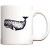 Scrimshaw Whale Mug